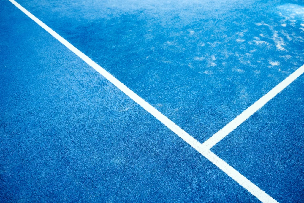 Padel court surface